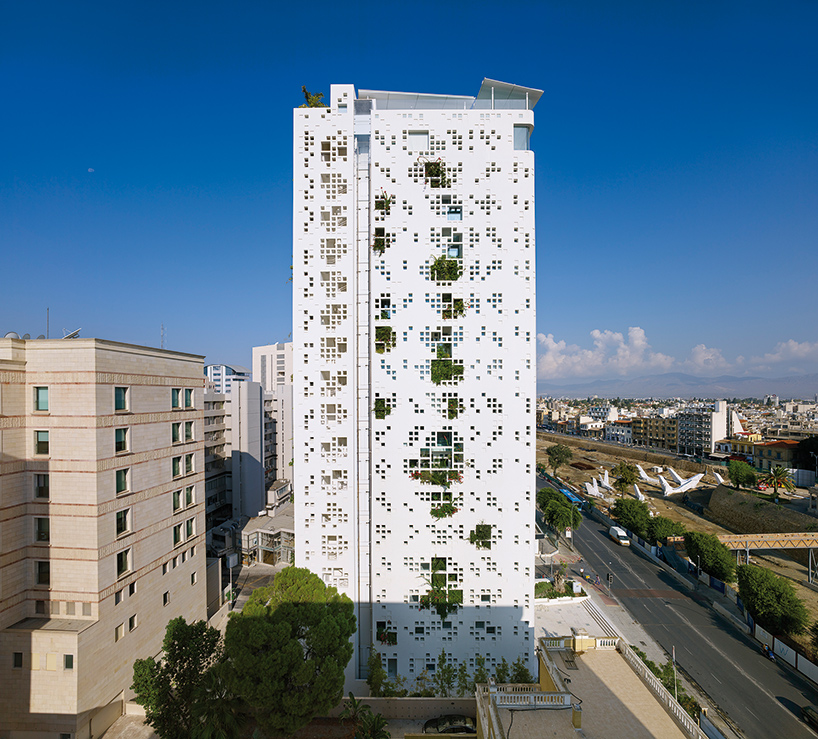 French architect Jean Nouvel - white building in nicosia design