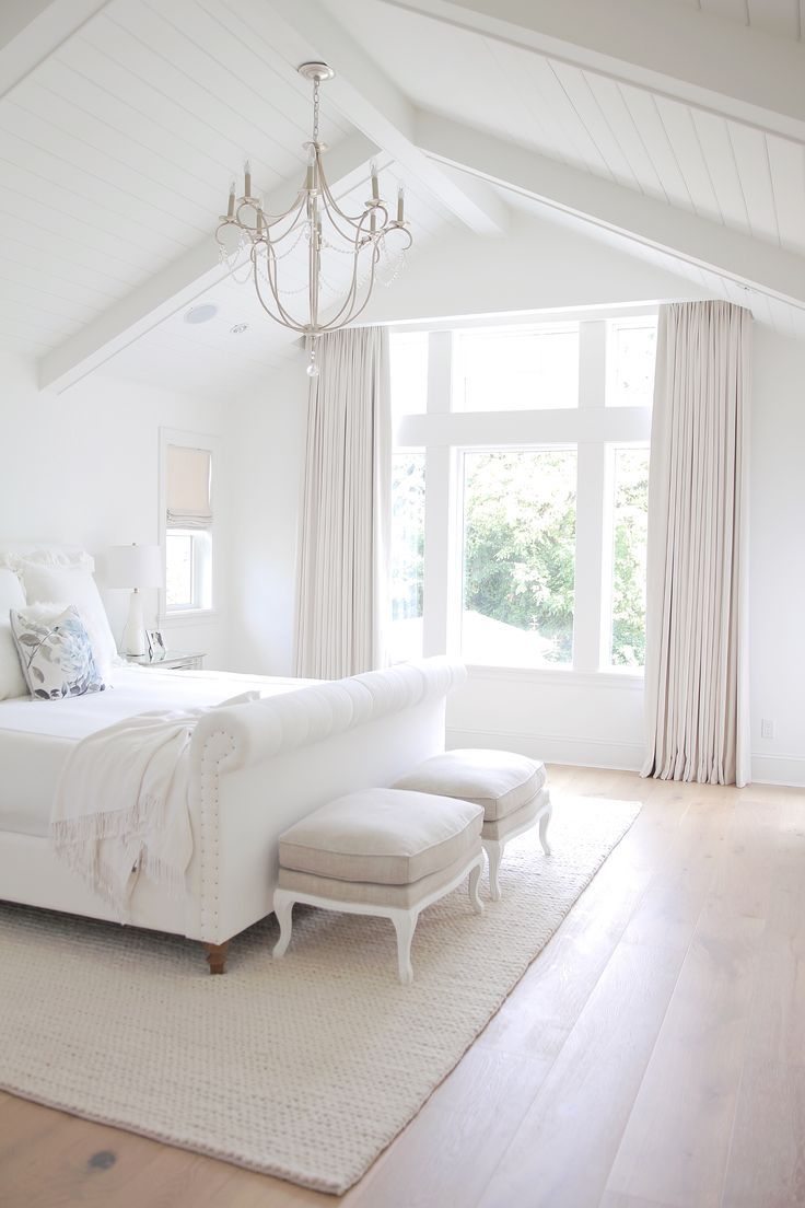 French white bedroom interior design