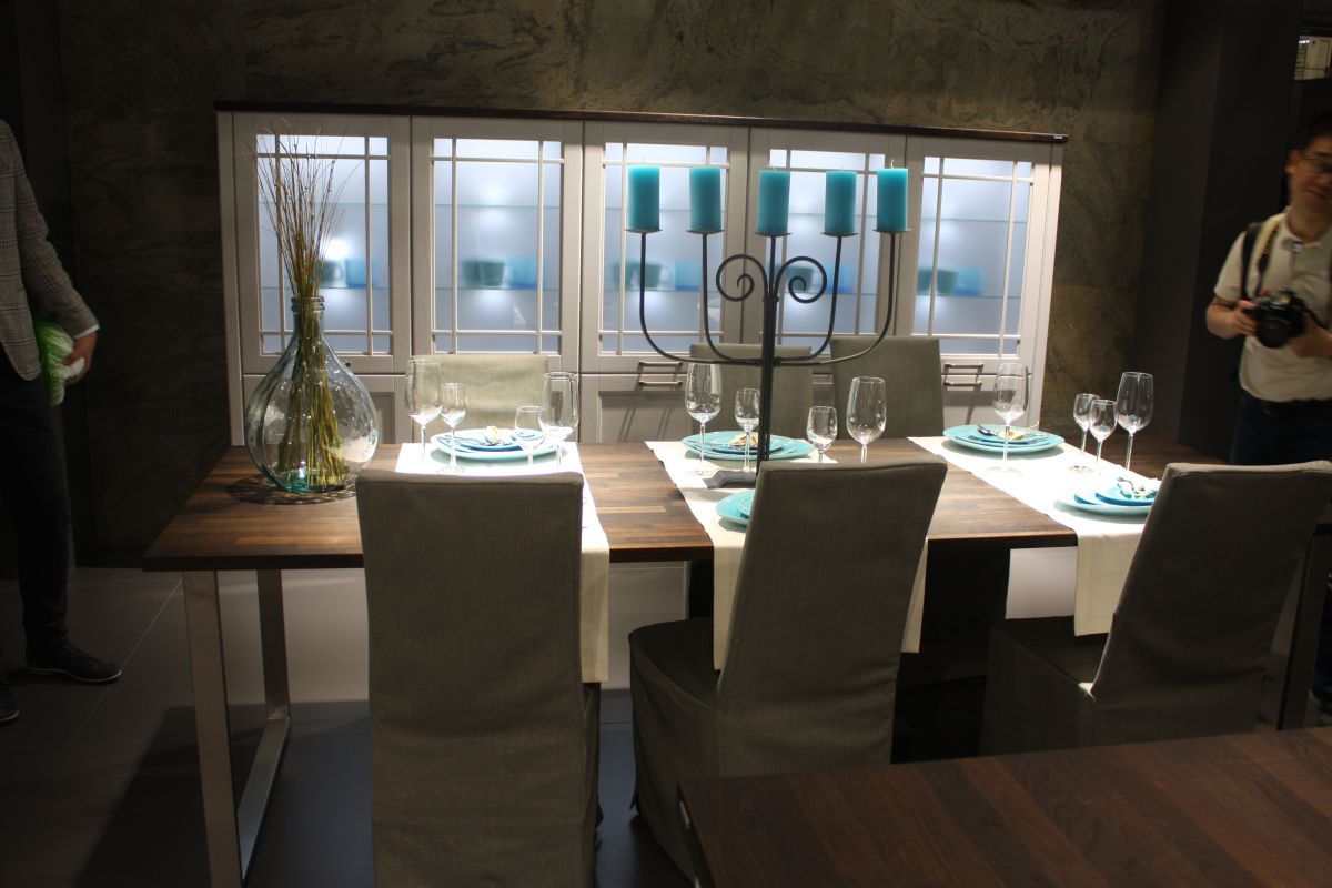 Freshen up your tablescape glass cabinets door