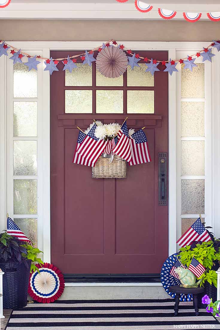 Front Porch Ideas for 4th of July