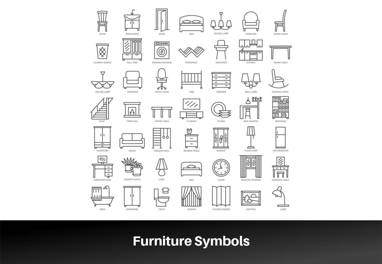 Furniture Symbols