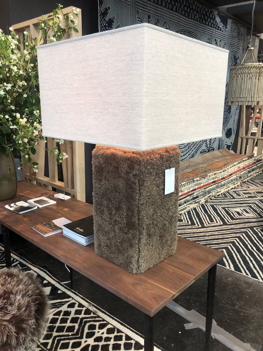 Furs and Skins - table lamp