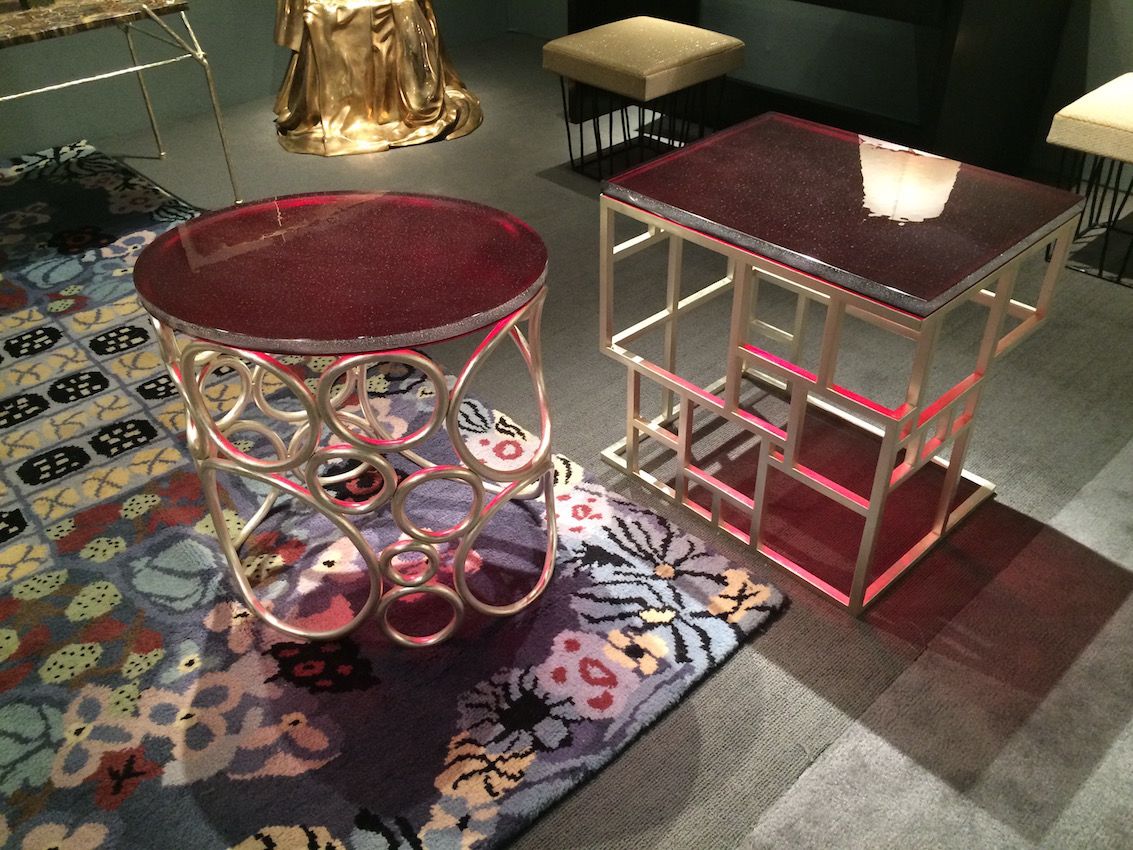 Gallery Red top tables