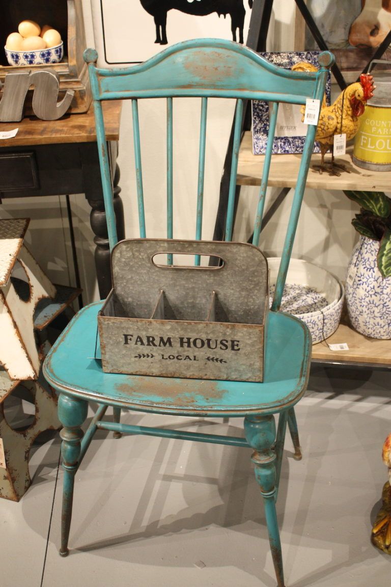 Paired with rustic furniture, the galvanized metal carrier is a decidedly country-style piece.