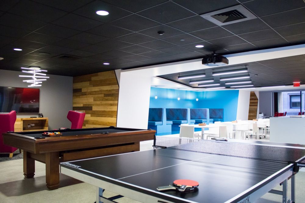 Game room Cayan Headquarters – Boston