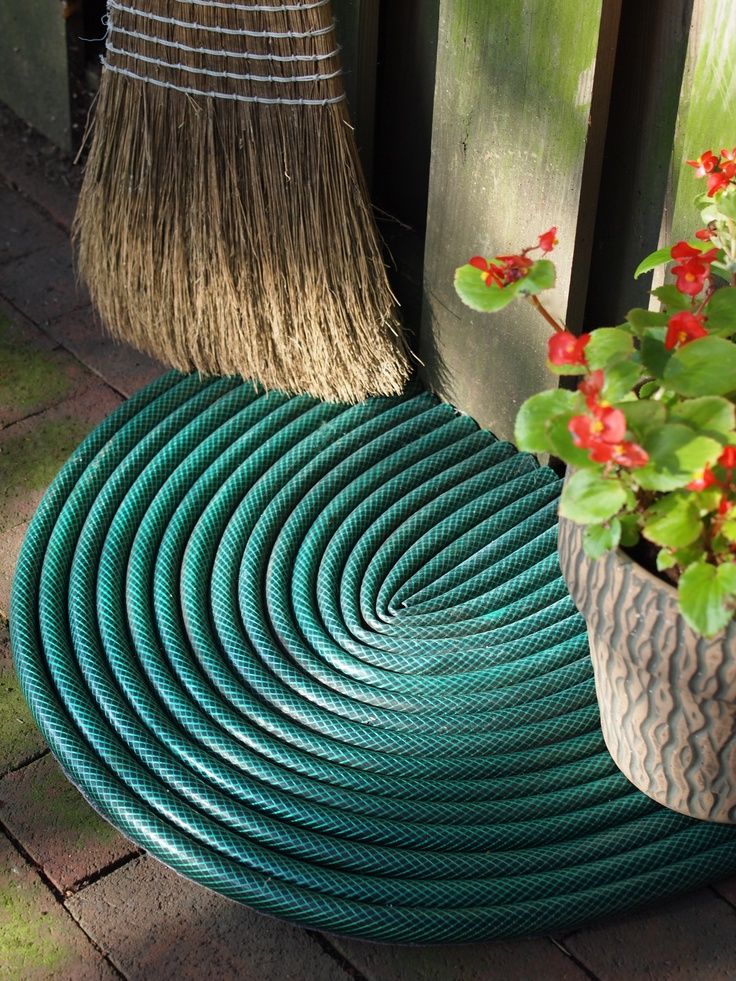 Garden Hose Door Mat