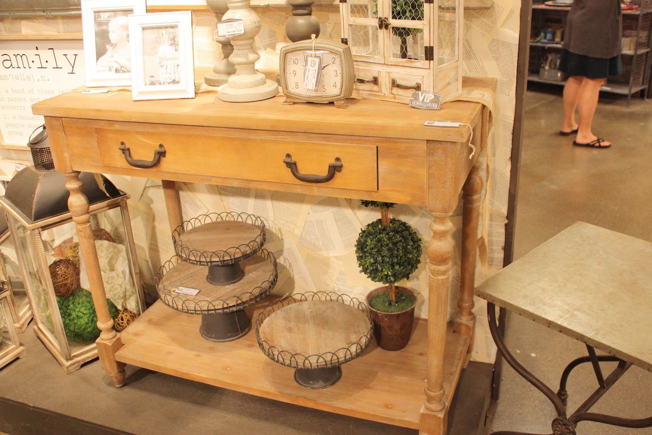 Cake stands from VIP Garden & Home are wonderful as decor accents.