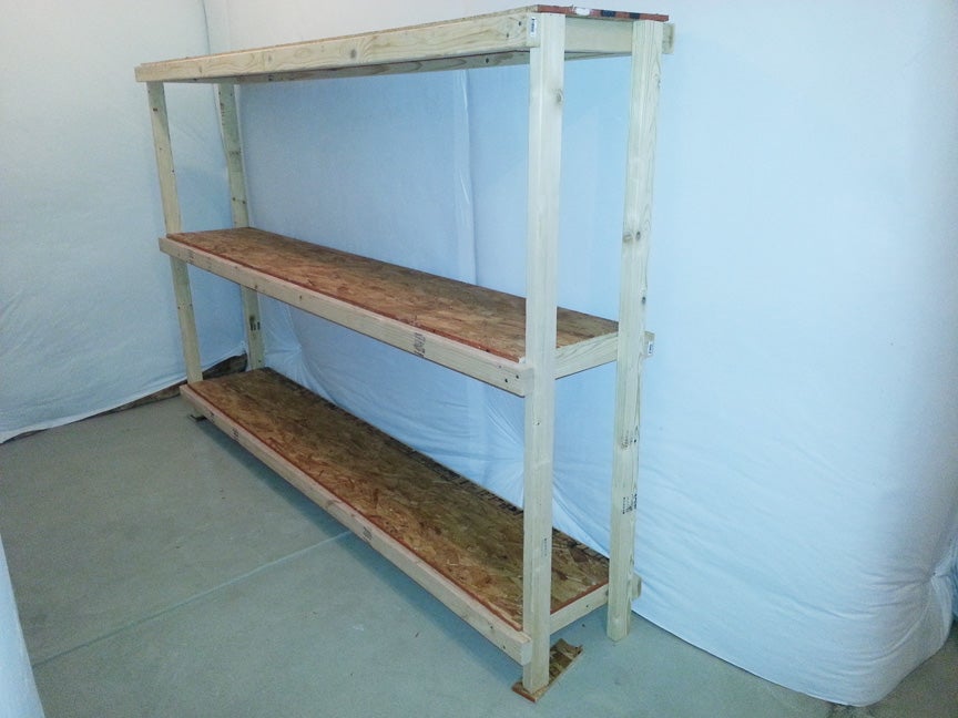 Gargantuan Basement or Garage Shelving Unit