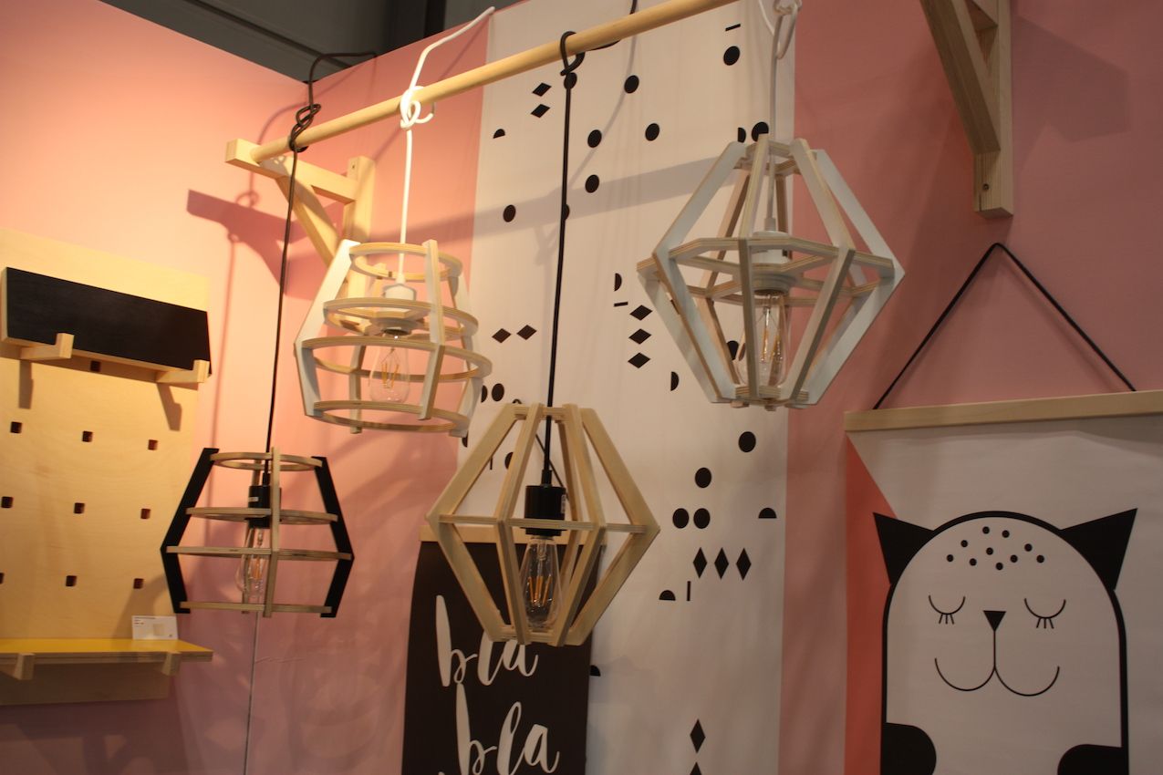 Gautier Studio wood cage pendant