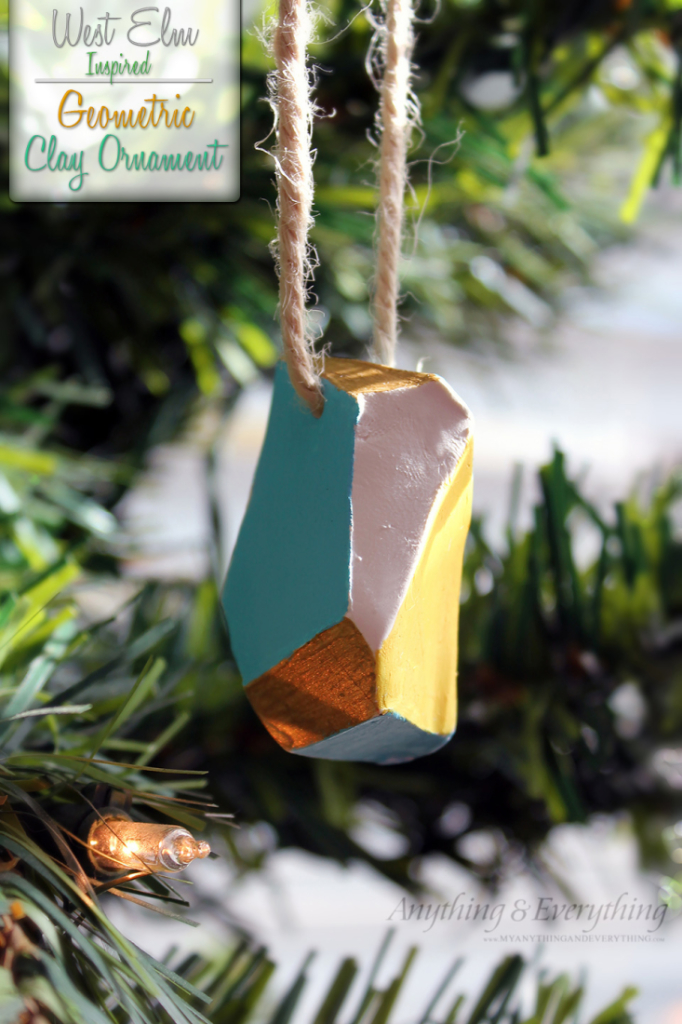 Geometric Clay Ornaments