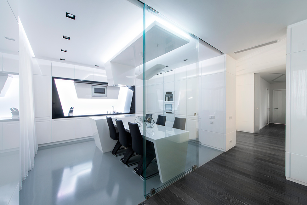 Geometrix-Design-white-and-black-apartment-kitchen