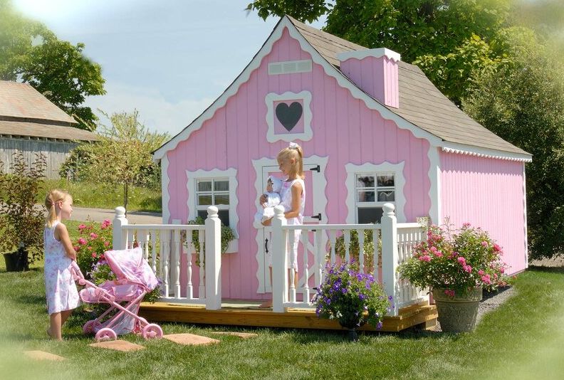 Gingerbread DIY Kit Playhouse top