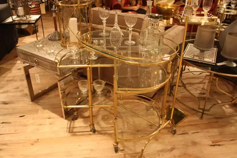 glamorous-gold-bar-cart-design