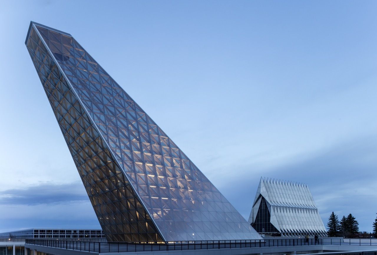 Glass The U.S. Air Force Academy Center for Character and Leadership Development