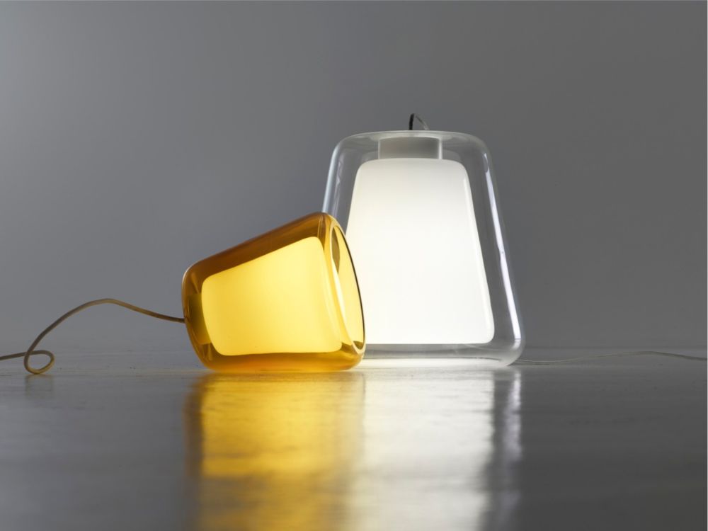 Glass per use the lover floor lamp