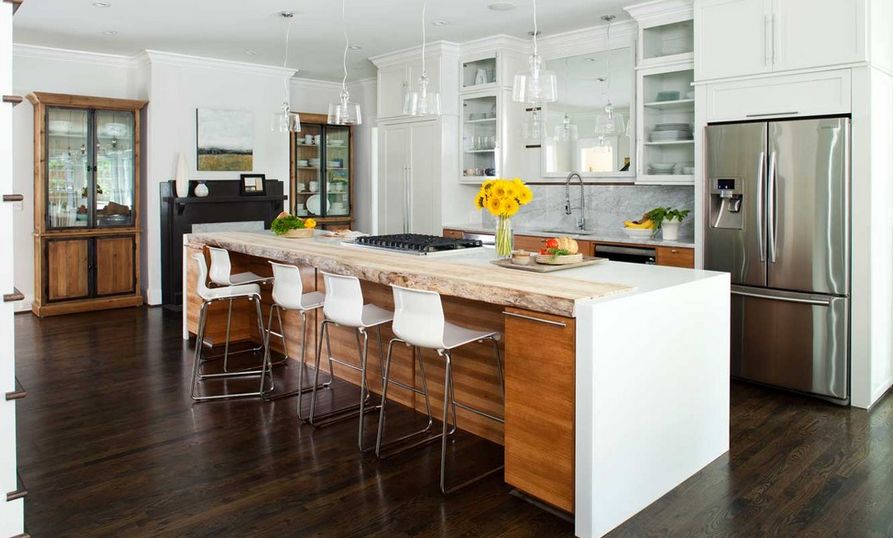 Glenn bar stool in white
