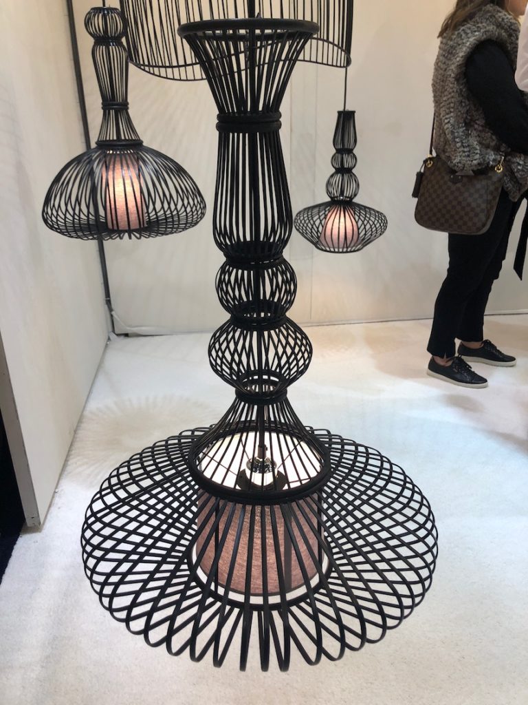 Global Lighting's pendant is a sample of the cool designs to be found at BDNY.