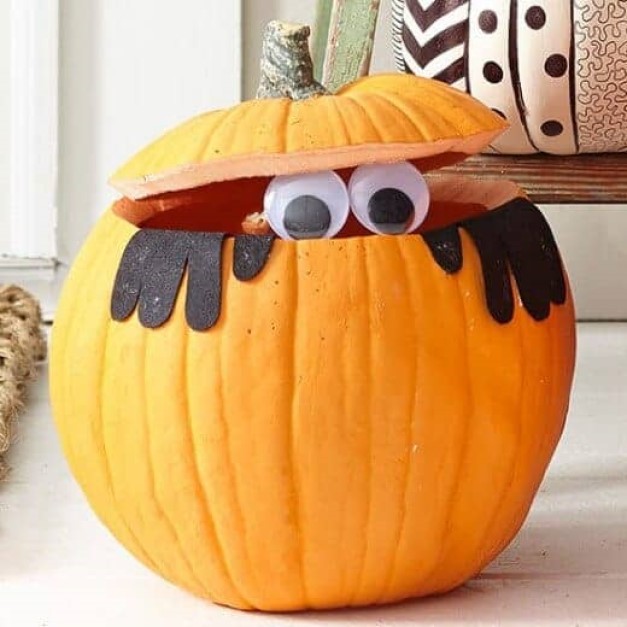 Go For a Peek a Boo Pumpkin