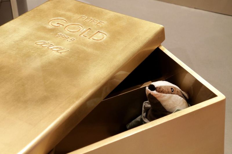 Gold Storage Box from Cicu