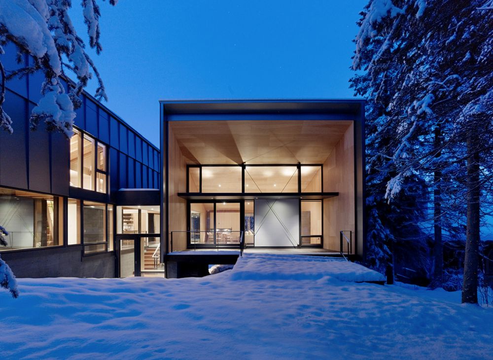 Golden Canada Kicking Horse Residence Floor to ceiling Windows