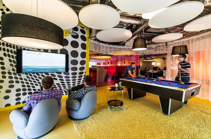 Google Dublin Game Area