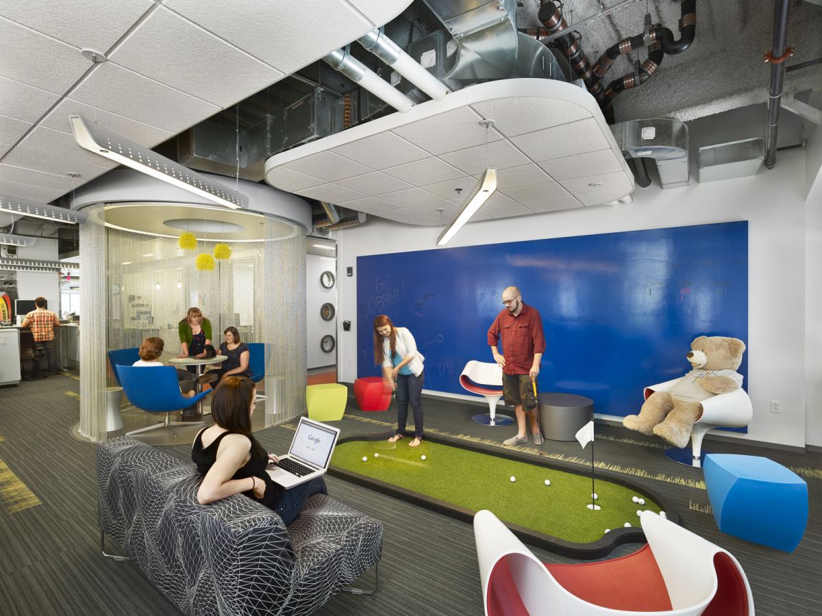 Google Offices – Cambridge Room for Fun