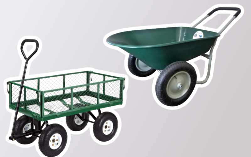 Gorilla Carts vs Wheelbarrow