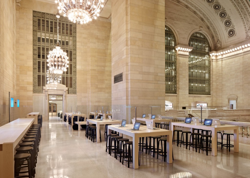 Grand Central New York Apple Store Interior