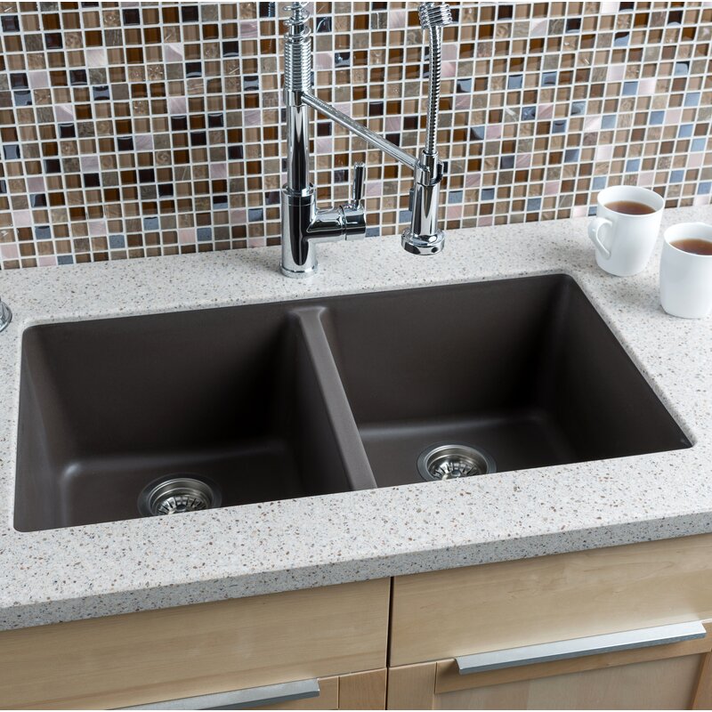 Granite Extra Large Double Bowl Kitchen Sink