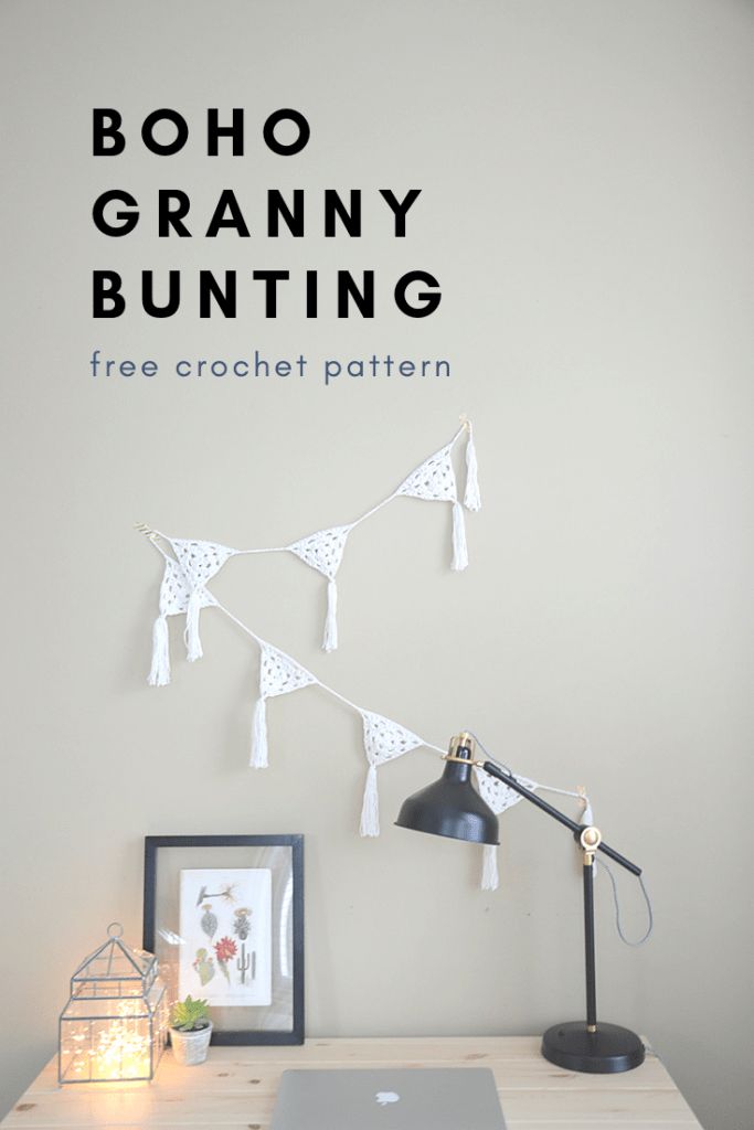 Granny banner boho