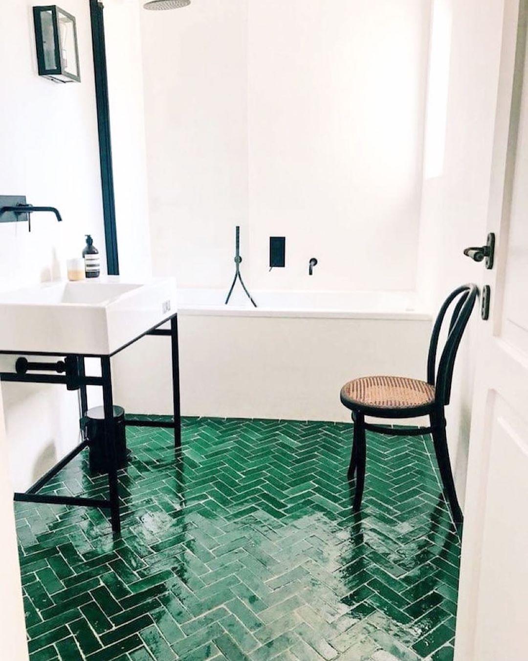 Green Floor Tiles