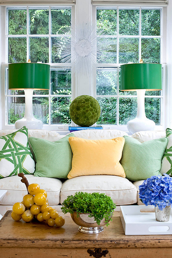 Green Grass Living room Decor