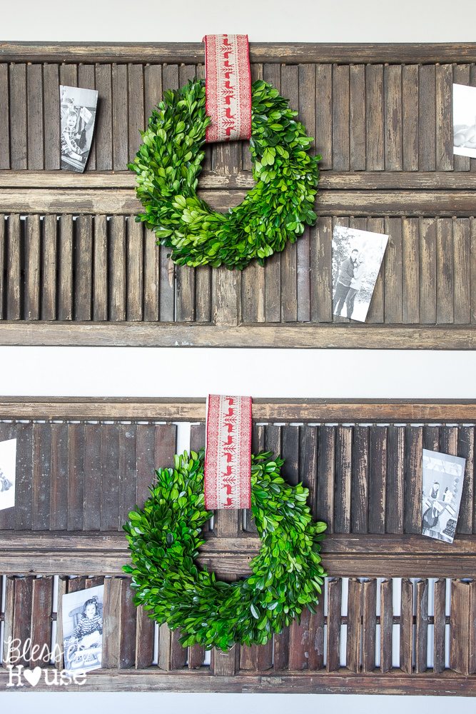 The power of a simple Christmas wreath