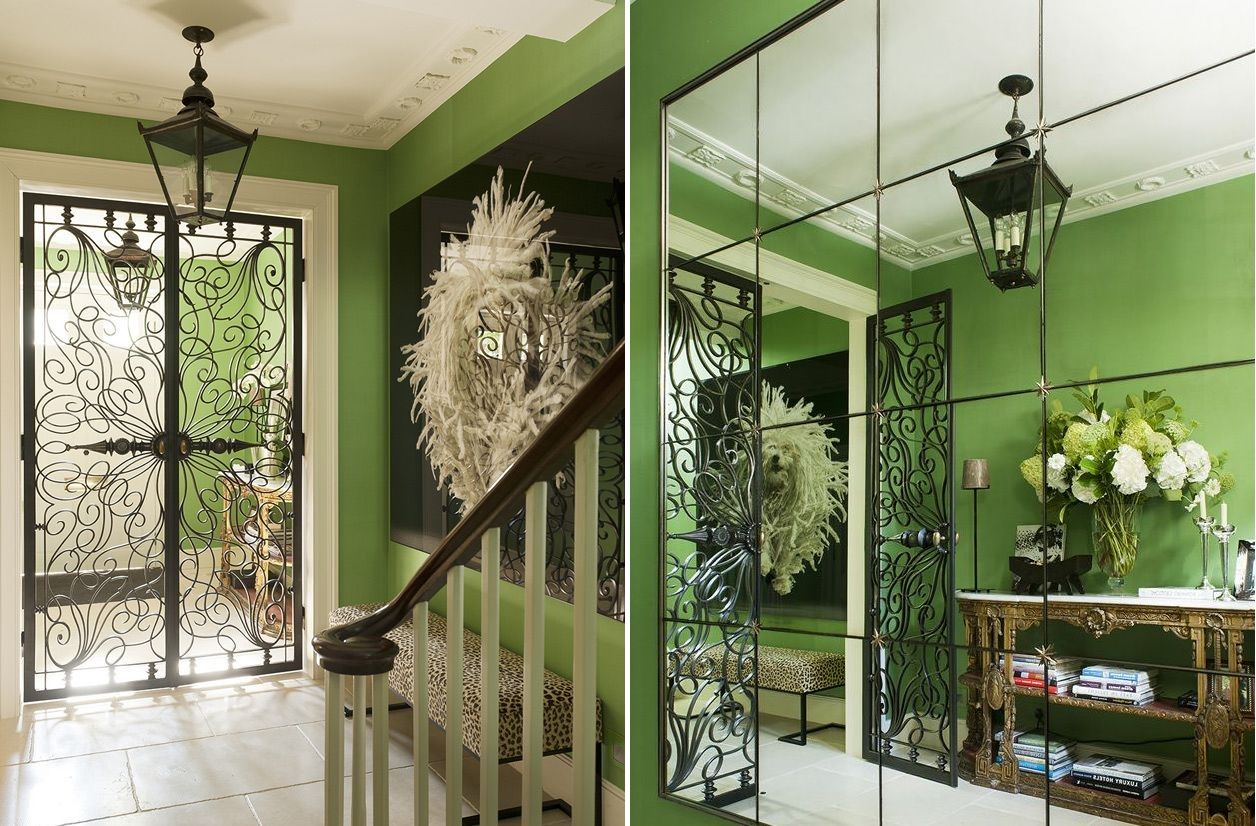 Green walls for Foyer