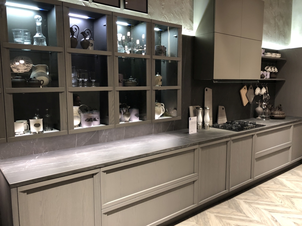 Marble Kitchen Waterfall