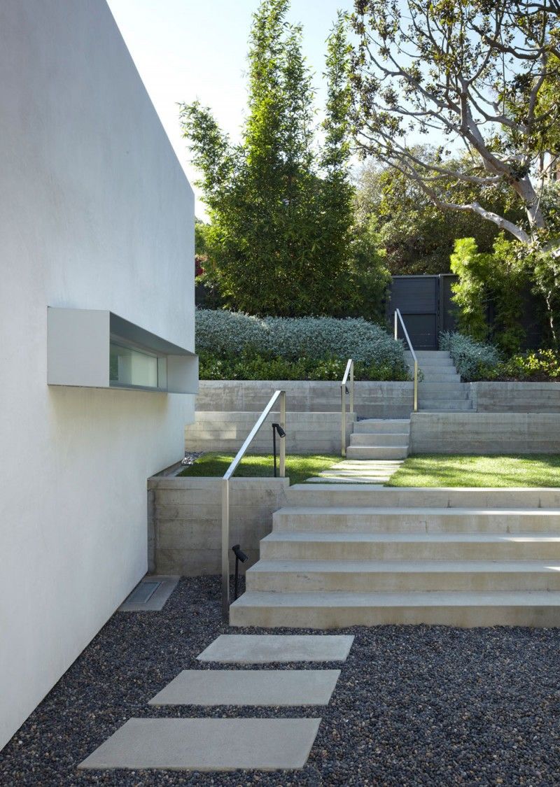 Griffin Enright Architects Chromed Balustrade
