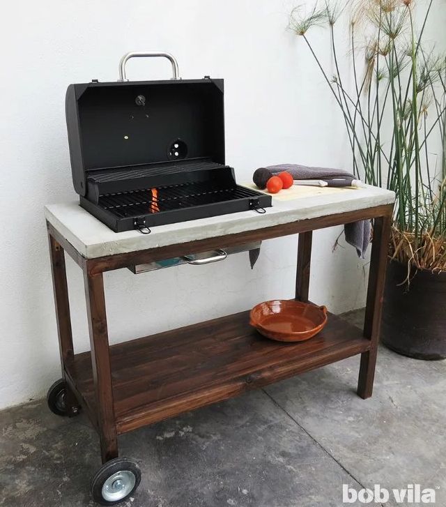 Grill cart for project