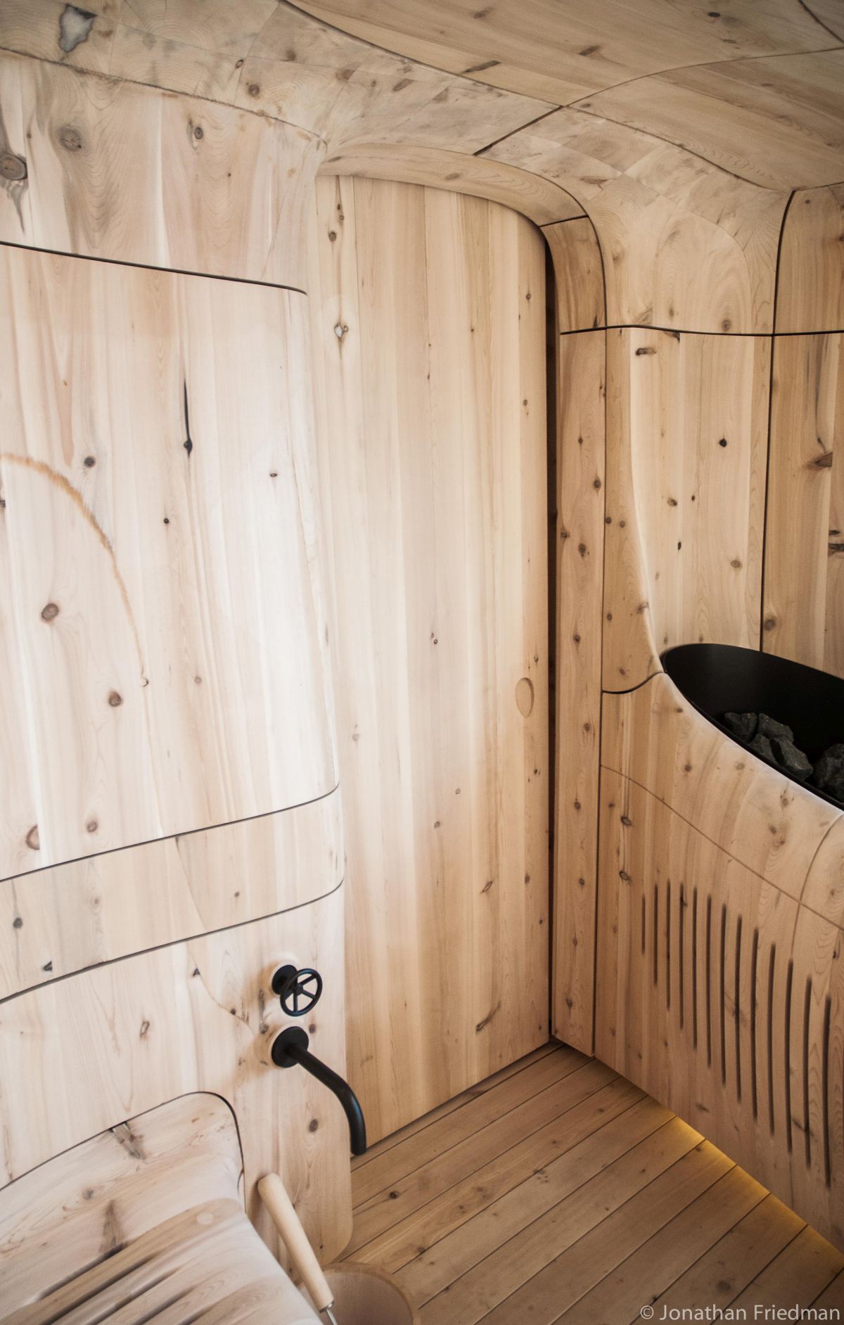 Grotto Sauna by Partisans Door