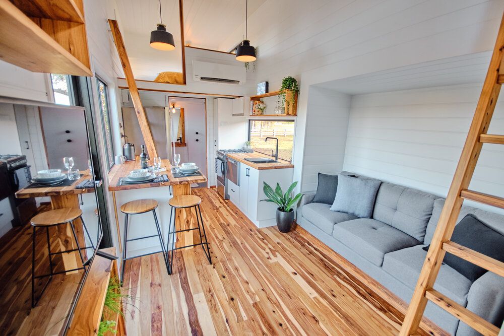 HÄUSLEIN family sojourner tiny house interior