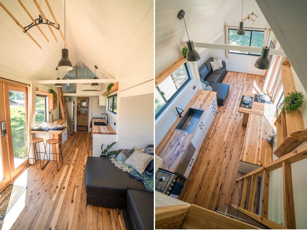 HÄUSLEIN sojourner tiny house interior