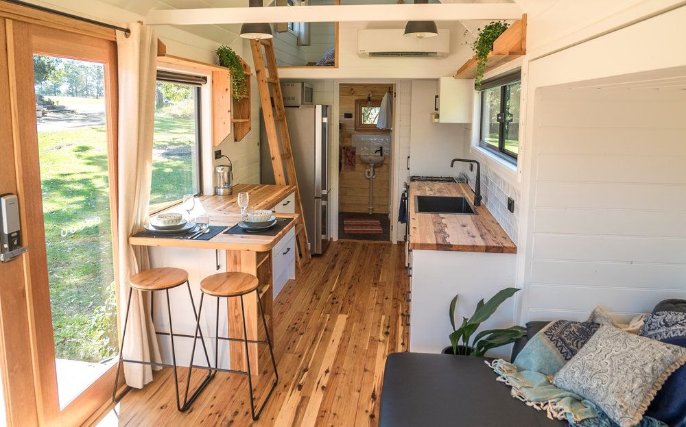 HÄUSLEIN sojourner tiny house kitchen