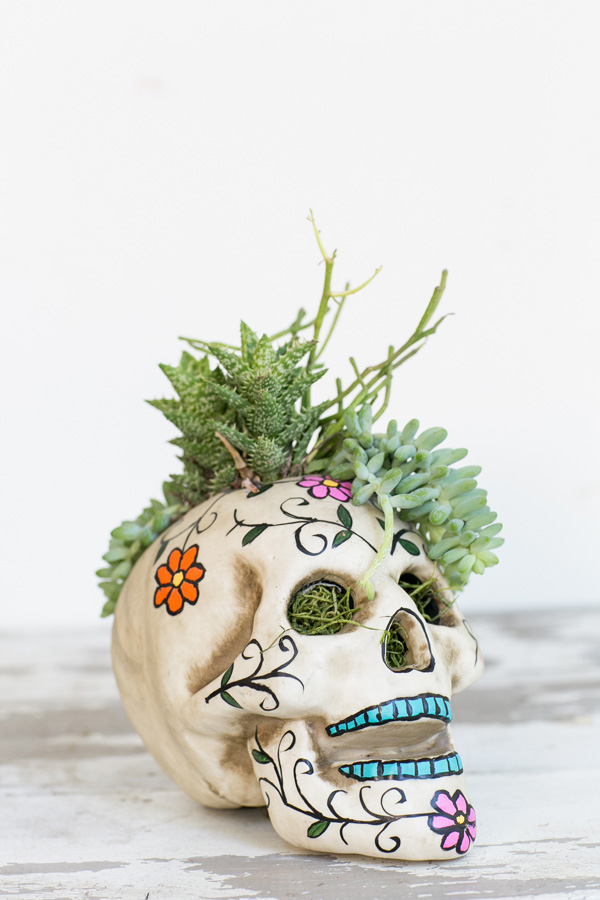 Halloween Skull centerpieces