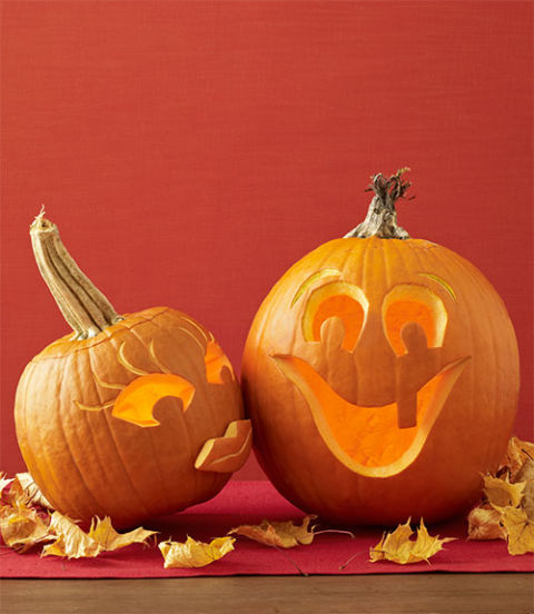 Design a Scene With Two or More Pumpkins