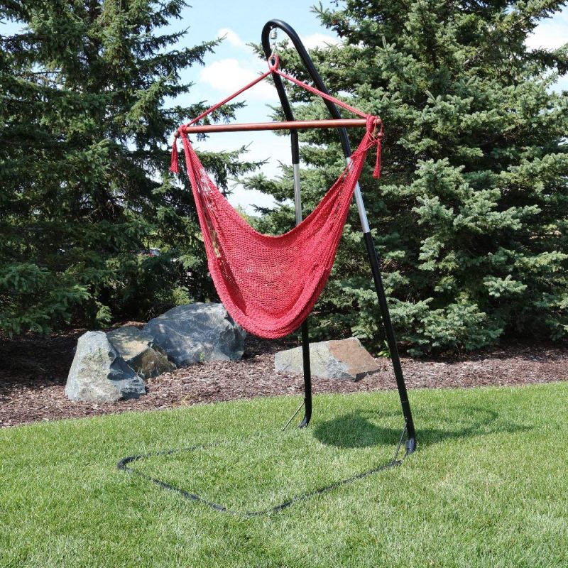 Hammock Chair Swing with Adjustable Stand