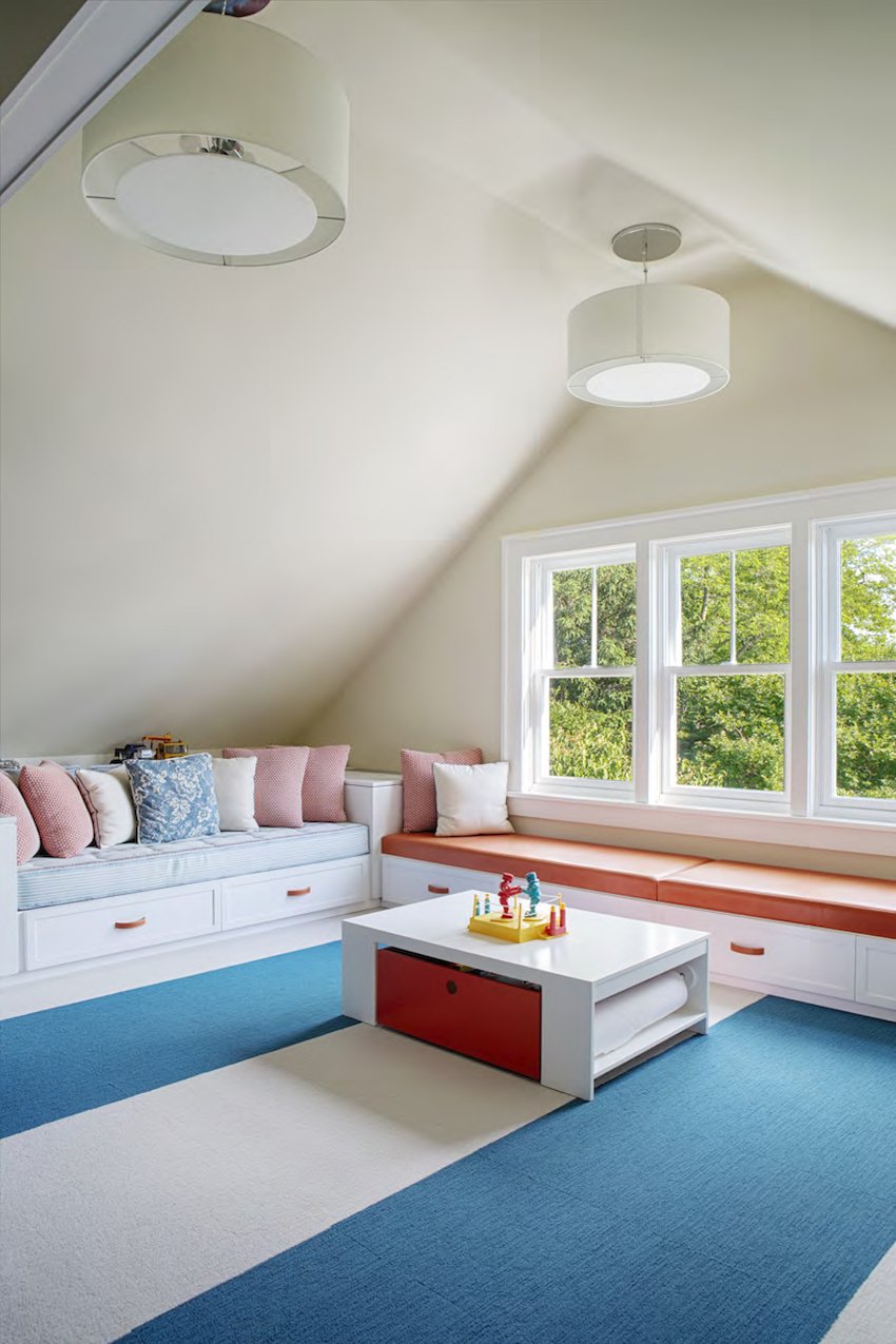 Hamptons Home Decor by Jessica Shaw ​Turett Collaborative kids play room