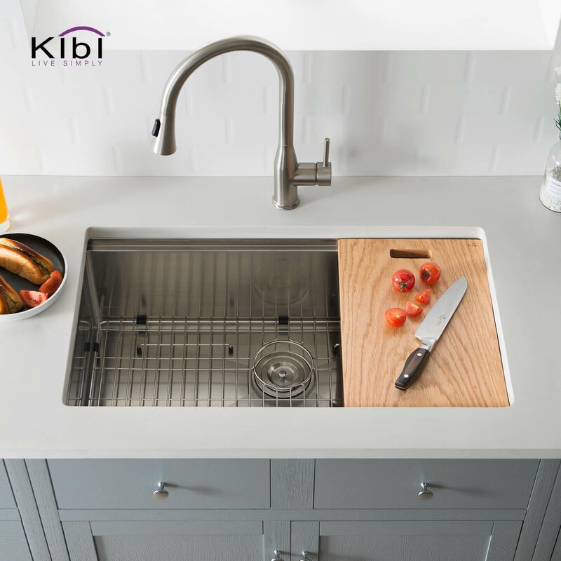 Handcrafted Stainless Steel Undermount Kitchen Sink