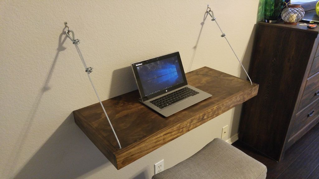 Hanging Desk Shelf