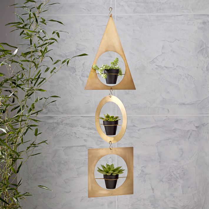 Hanging succulent planter