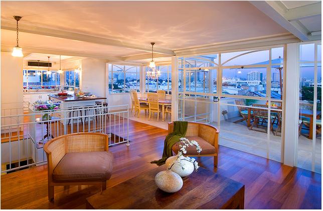 Hardwood floors are quieter walk on