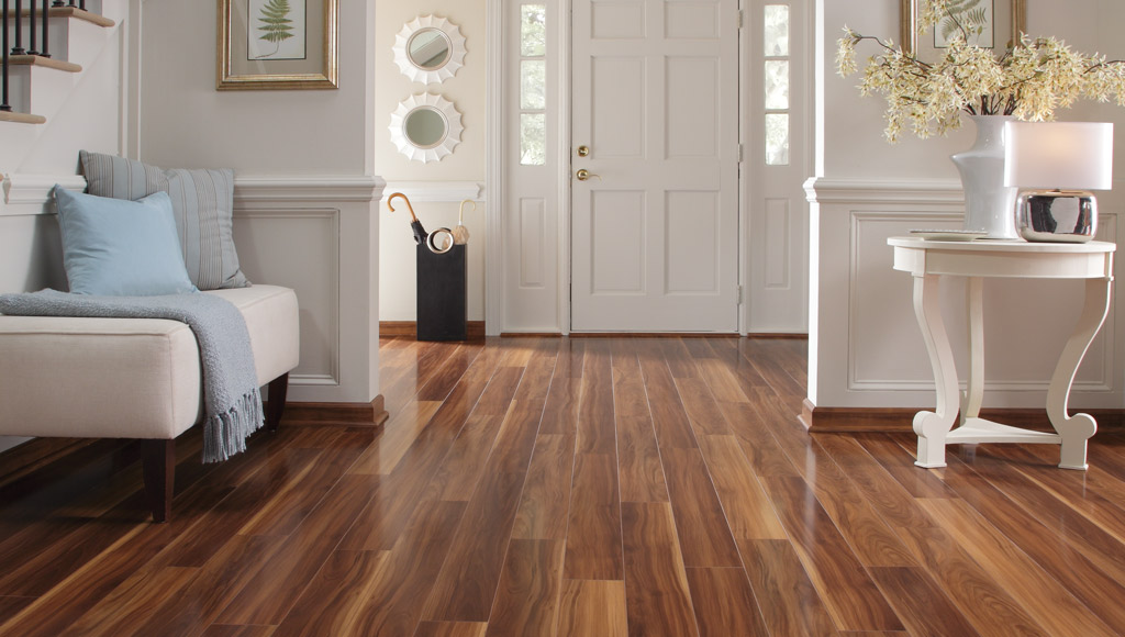 Hardwood floors susceptible to scratching